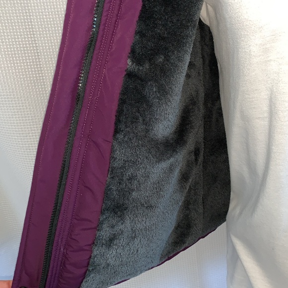 Women's Moerdeng Purple water proof Insulated Hooded Winter Parka - Picture 7 of 10